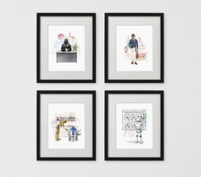 Load image into Gallery viewer, SPAWARS OFFICE - Print Set of 4