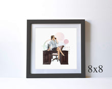 Load image into Gallery viewer, BOSS LEIA - OFFICE ART