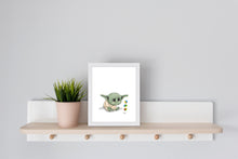 Load image into Gallery viewer, BABY YODA - NURSERY ART