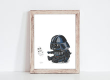 Load image into Gallery viewer, BABY VADER - NURSERY ART