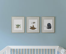 Load image into Gallery viewer, BABY YODA - NURSERY ART