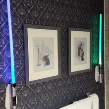 Load image into Gallery viewer, MANDO ON TOILET PRINT SET OF 2