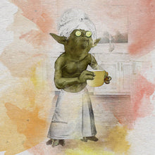 Load image into Gallery viewer, YODA FRESH OUT OF THE SHOWER
