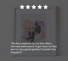 Load image into Gallery viewer, VADER ON THE TOILET

