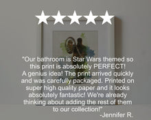 Load image into Gallery viewer, CHEWBACCA BRUSHING HIS TEETH

