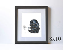Load image into Gallery viewer, BABY VADER - NURSERY ART
