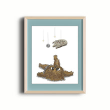 Load image into Gallery viewer, BABY CHEWBACCA - NURSERY ART
