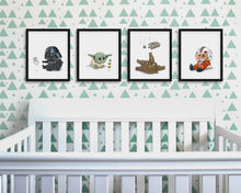 Load image into Gallery viewer, NURSERY ART PRINT SET OF 4

