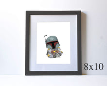 Load image into Gallery viewer, BABY BOBA FETT - NURSERY ART
