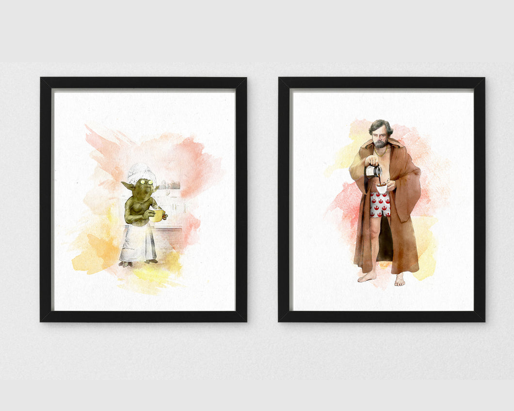 COFFEE BAR PRINT SET OF 2