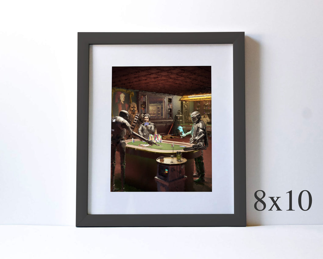 HIGH STAKES BOUNTY - MAN CAVE PRINT