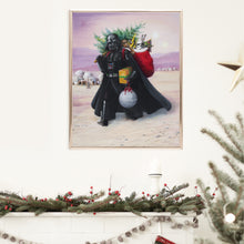 Load image into Gallery viewer, SANTA VADER - Christmas Art Print
