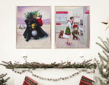 Load image into Gallery viewer, CHRISTMAS ON ENDOR - Christmas Art Print
